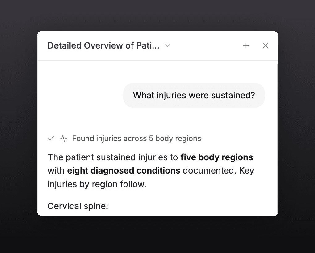 Deposition and trial preparation