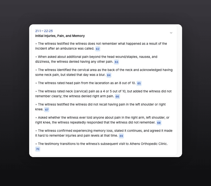 Build your cross-examination