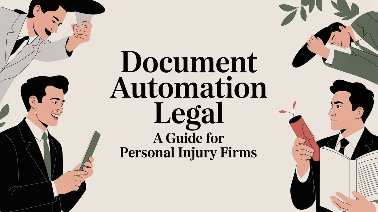 Document Automation Legal A Guide for Personal Injury Firms