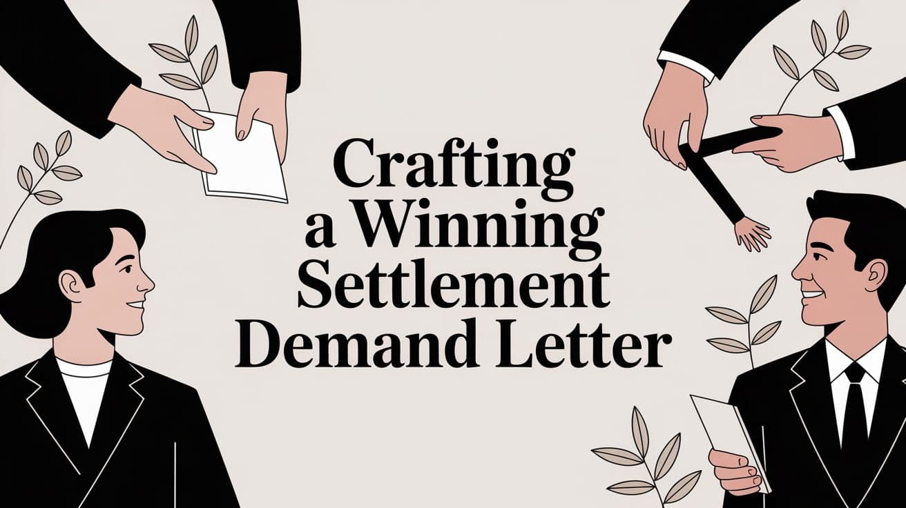 Crafting a Winning Settlement Demand Letter