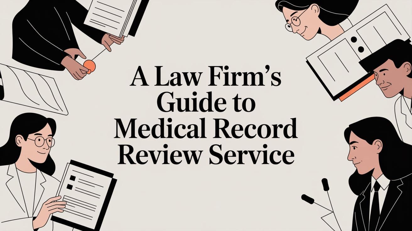 A Law Firm's Guide to Medical Record Review Service