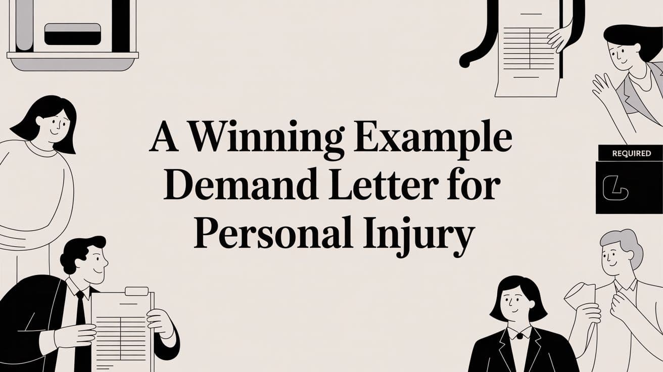 A Winning Example Demand Letter for Personal Injury