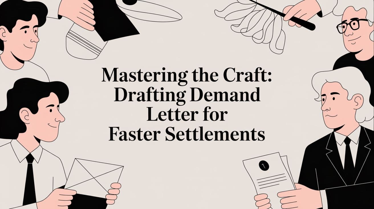 Mastering the Craft: drafting demand letter for faster settlements
