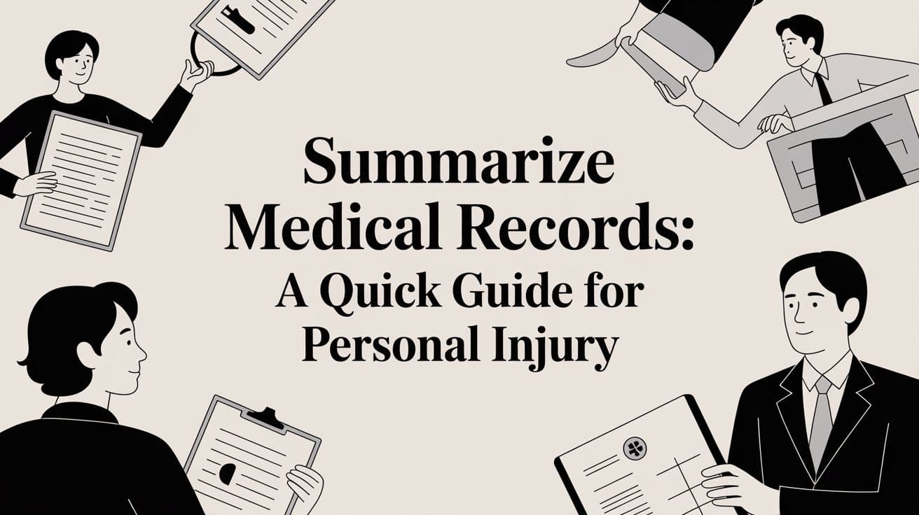 Summarize Medical Records: A Quick Guide for Personal Injury