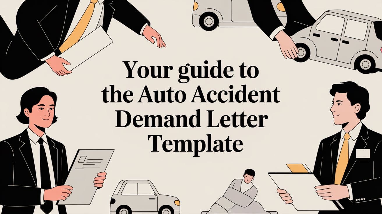 Your Guide to the Auto Accident Demand Letter Template
