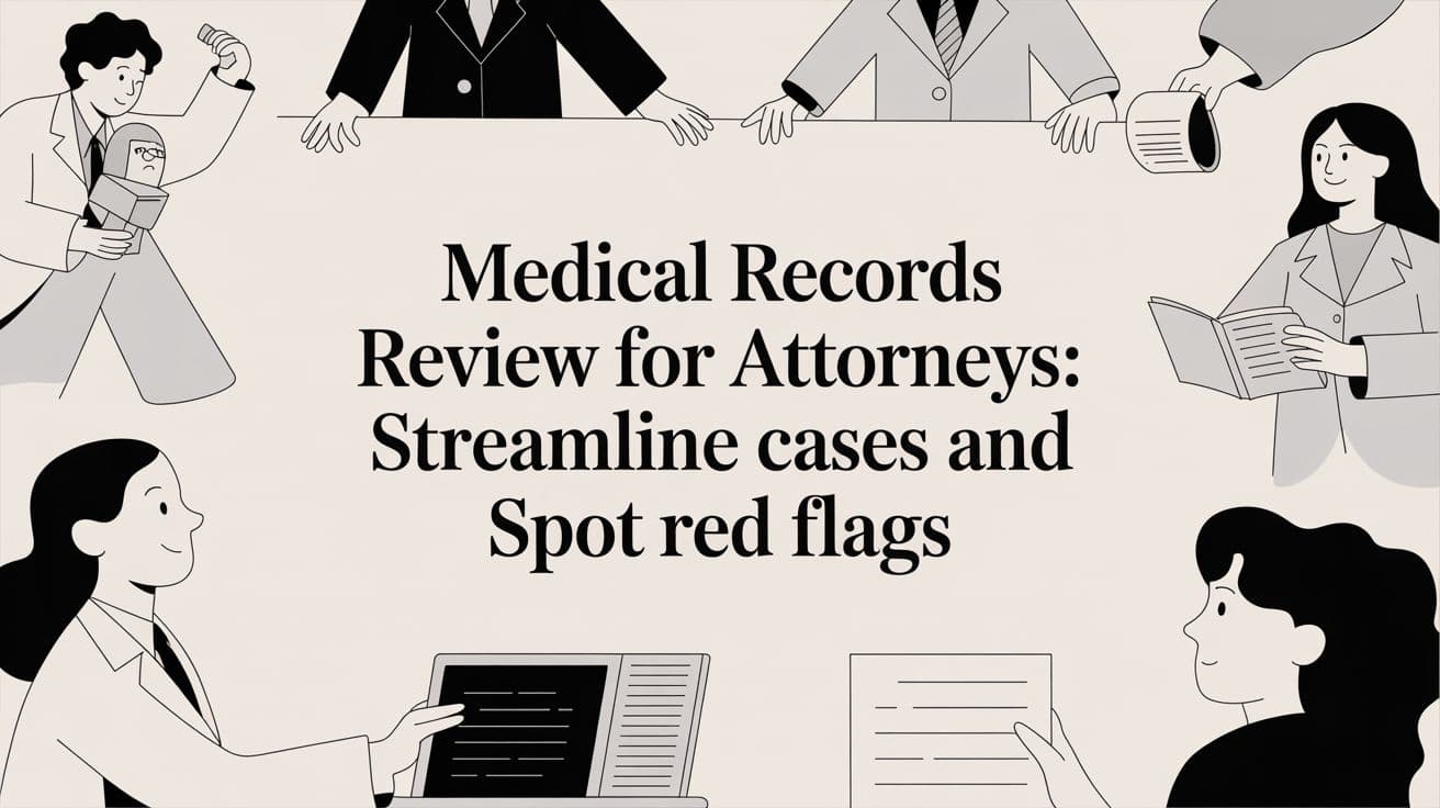 Medical Records Review for Attorneys: Streamline Cases and Spot Red Flags