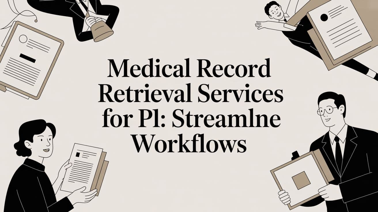Medical Record Retrieval Services for PI: Streamline Workflows