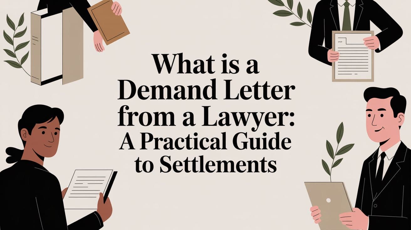 What is a Demand Letter from a Lawyer: A Practical Guide to Settlements