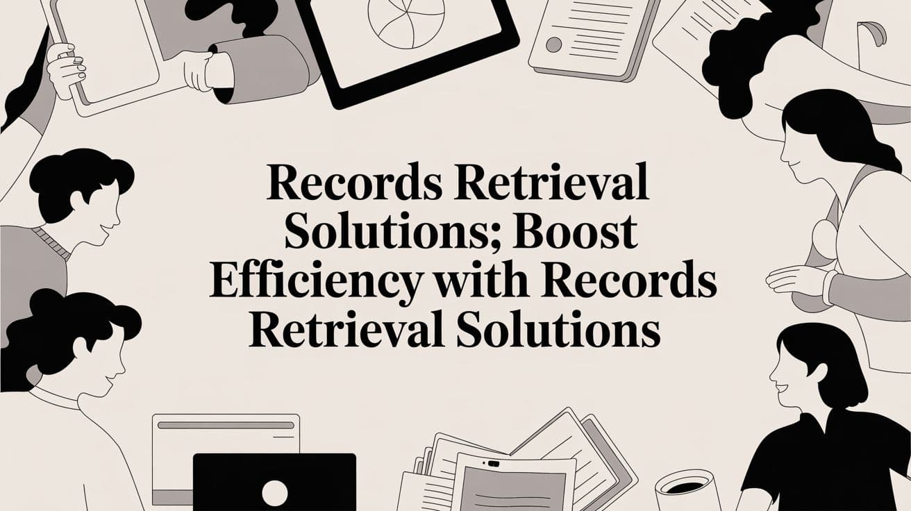 Records Retrieval Solutions: Boost Efficiency with records retrieval solutions