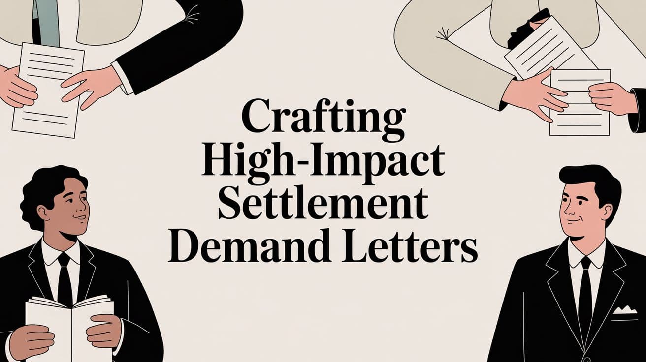Crafting High-Impact Settlement Demand Letters