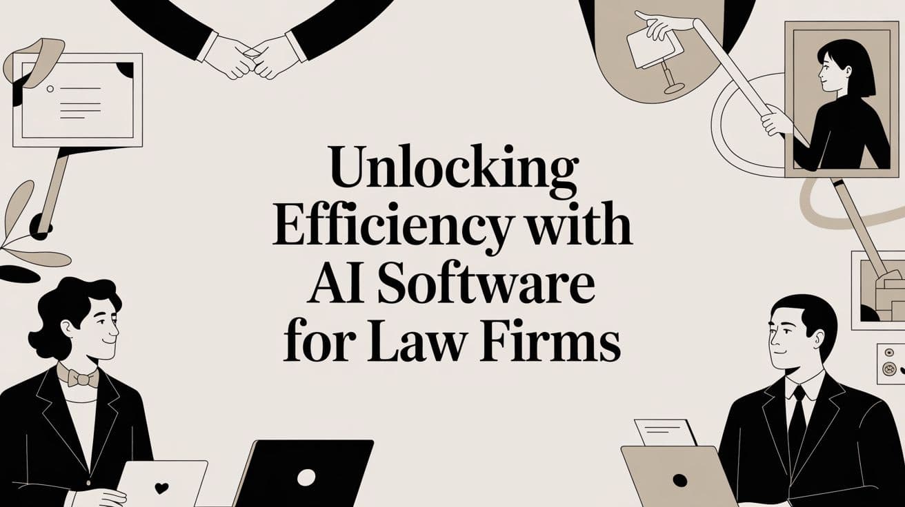 Unlocking Efficiency with AI Software for Law Firms