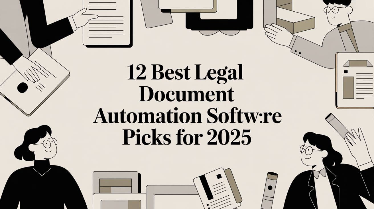 12 Best Legal Document Automation Software Picks for 2025