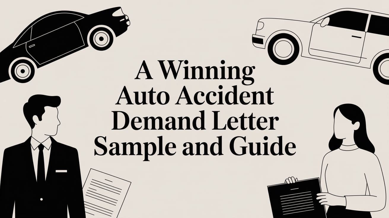 A Winning Auto Accident Demand Letter Sample And Guide