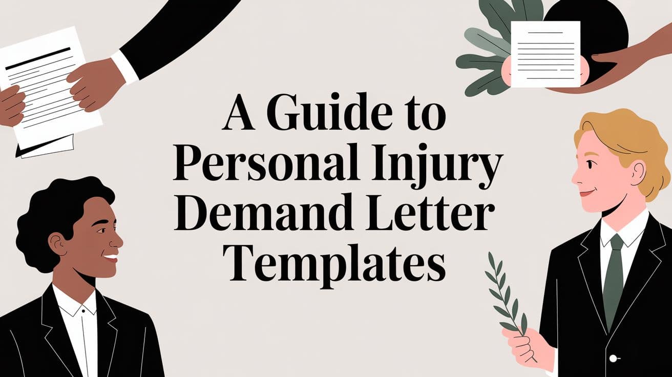 A Guide to Personal Injury Demand Letter Templates
