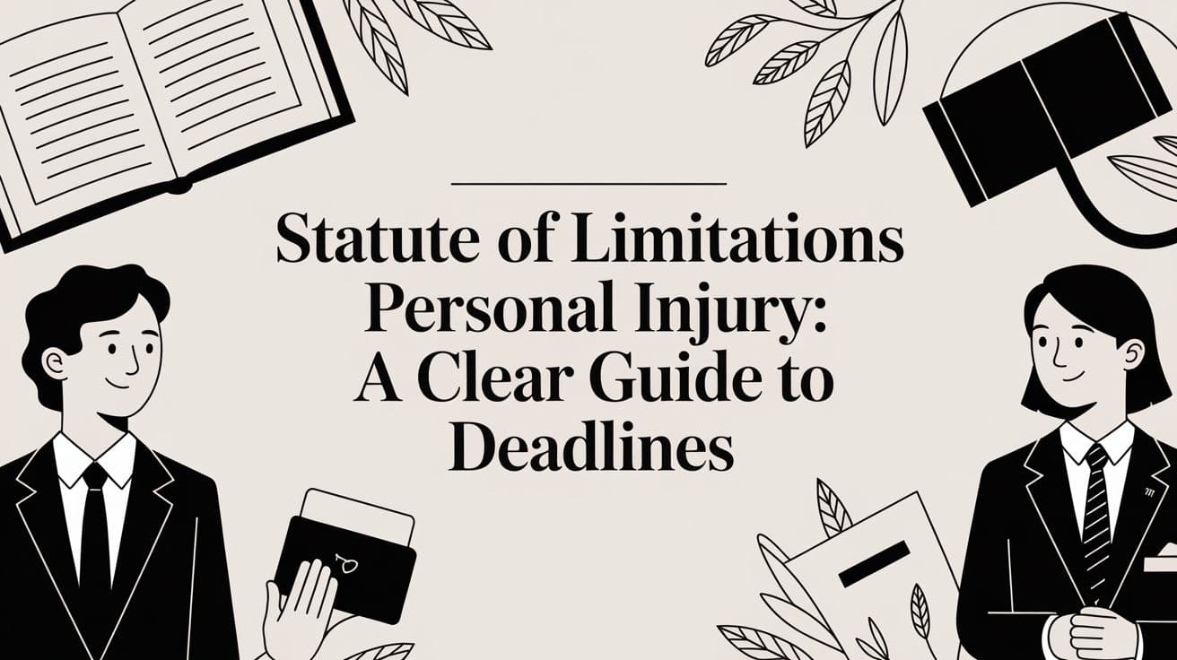 Statute of Limitations Personal Injury: A Clear Guide to Deadlines