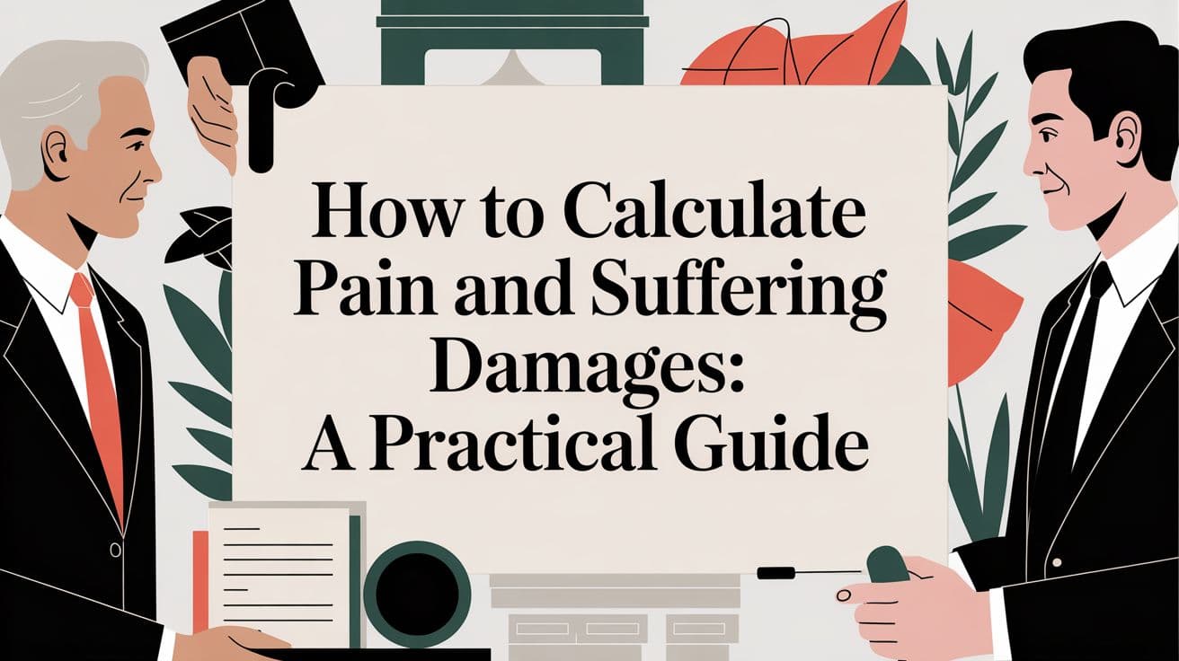 How to Calculate Pain and Suffering Damages: A Practical Guide