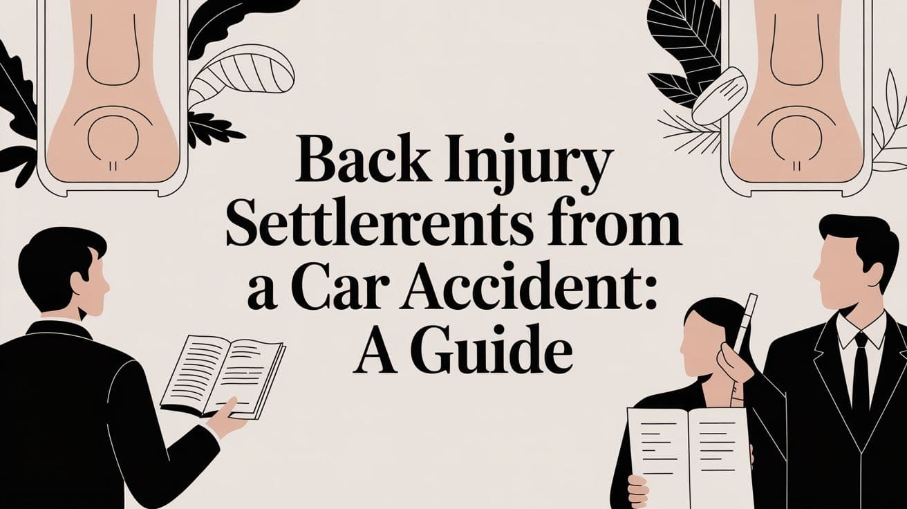 Back Injury Settlements from a Car Accident: A Guide