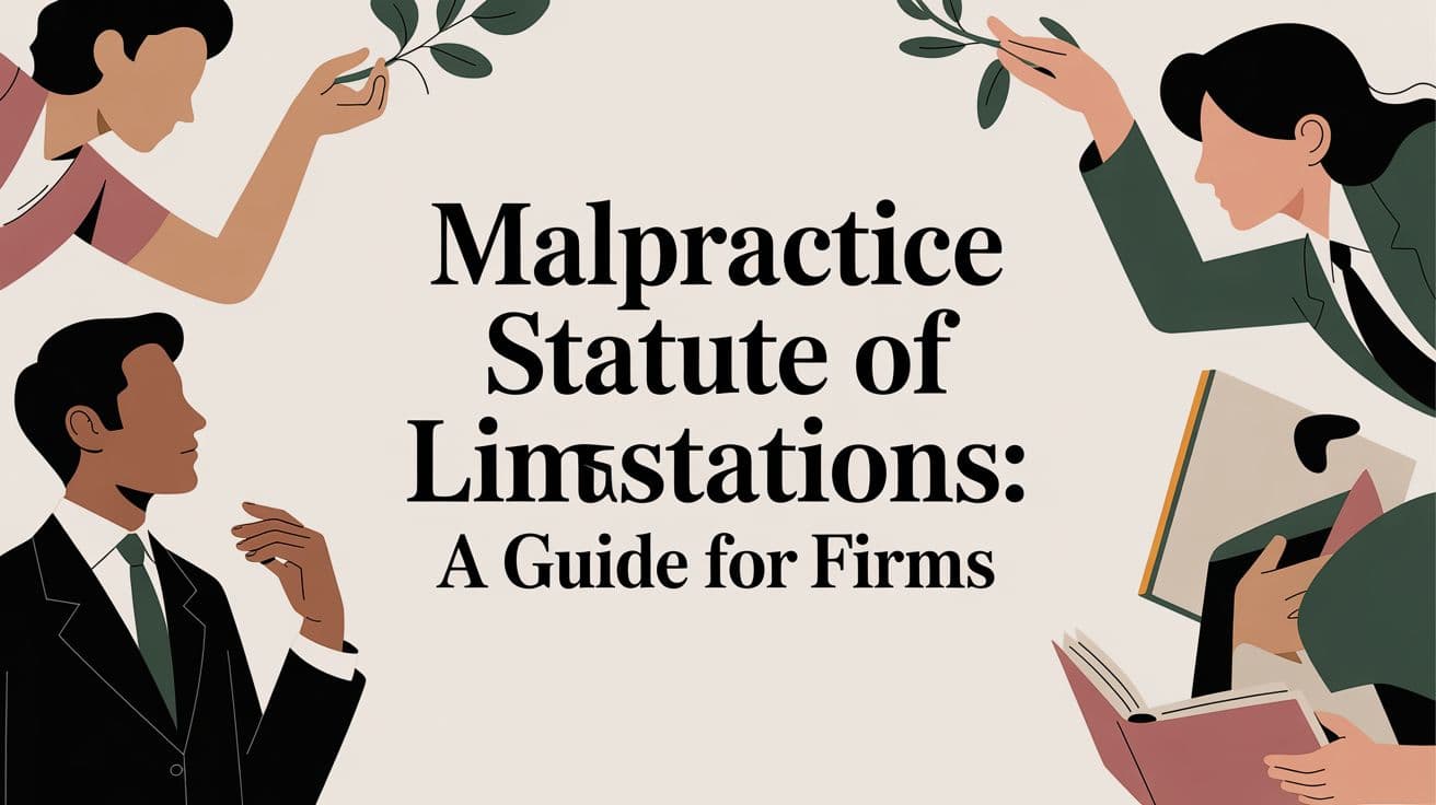 Malpractice Statute of Limitations: A Guide for Firms