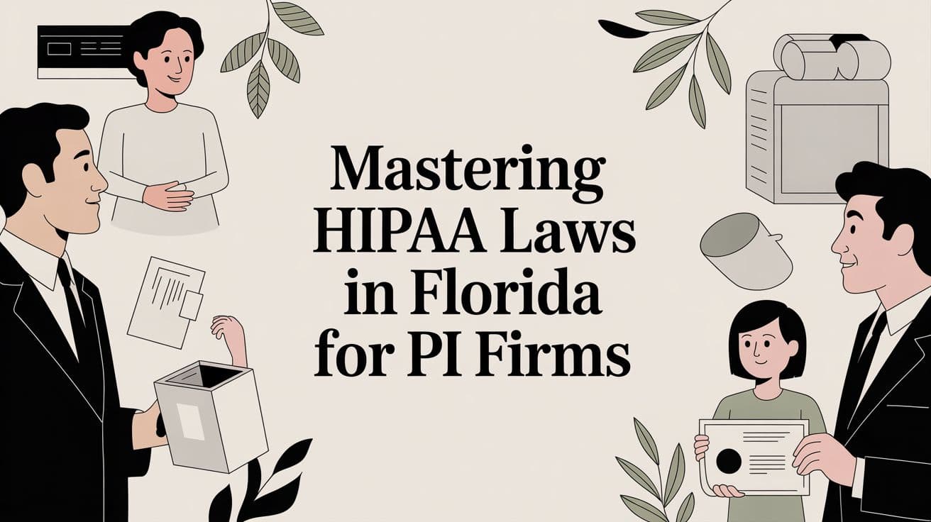 Mastering HIPAA Laws in Florida for PI Firms