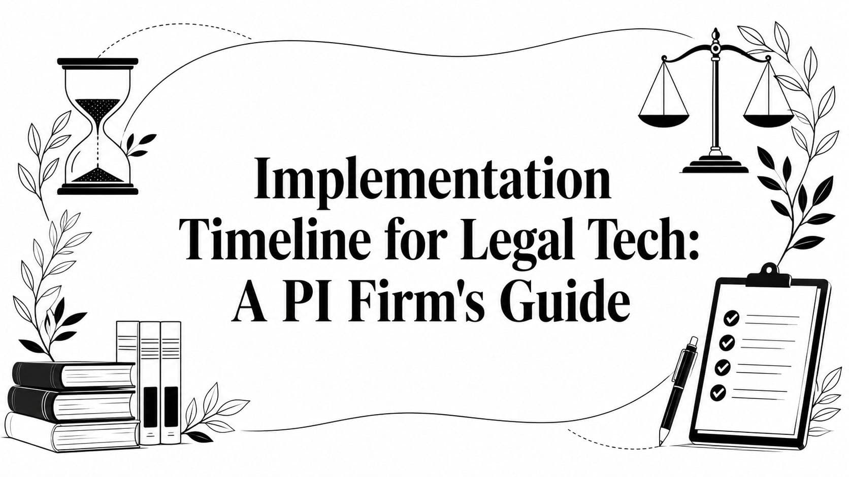 Implementation Timeline for Legal Tech: A PI Firm's Guide