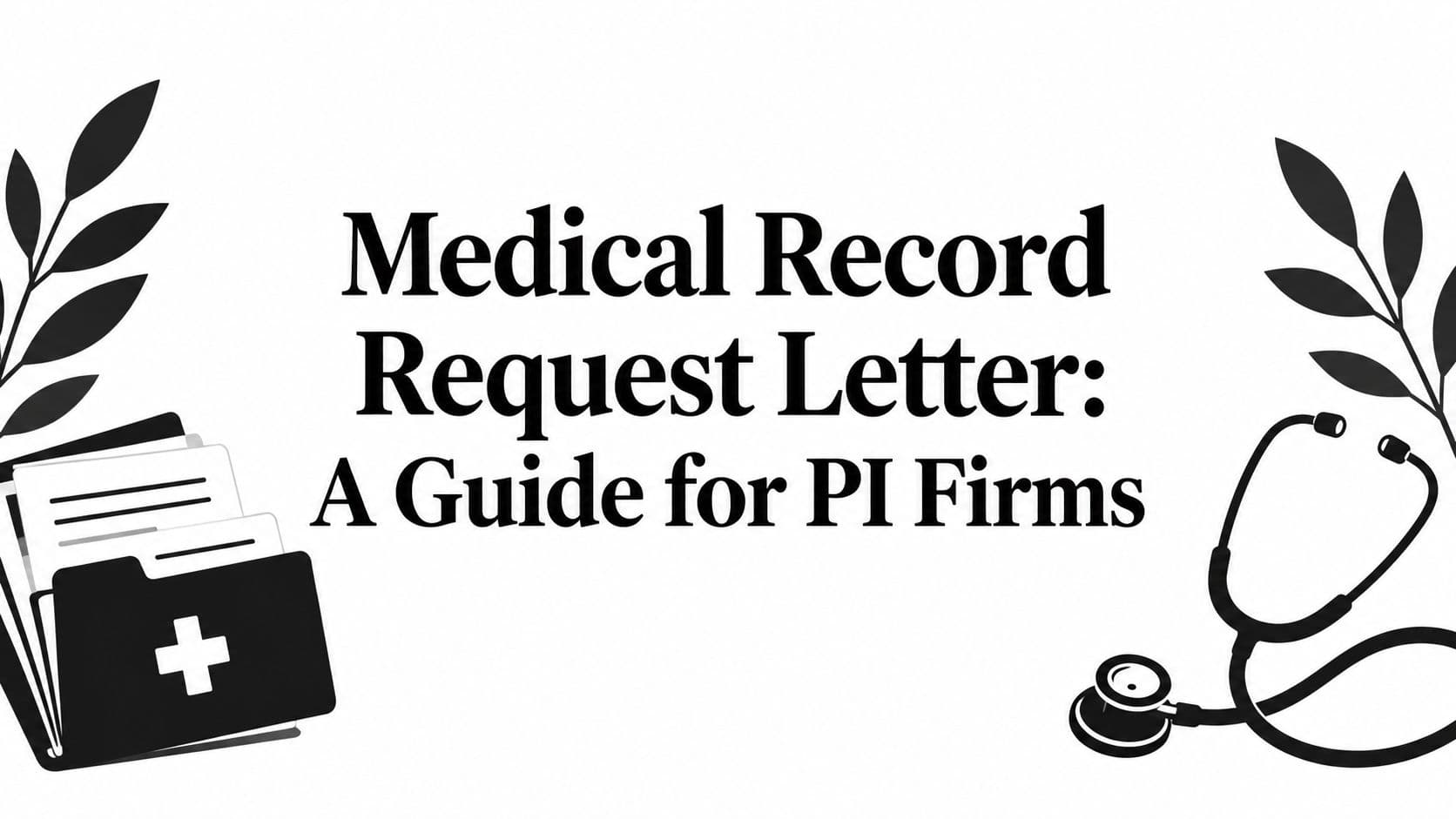 Medical Record Request Letter: A Guide for PI Firms