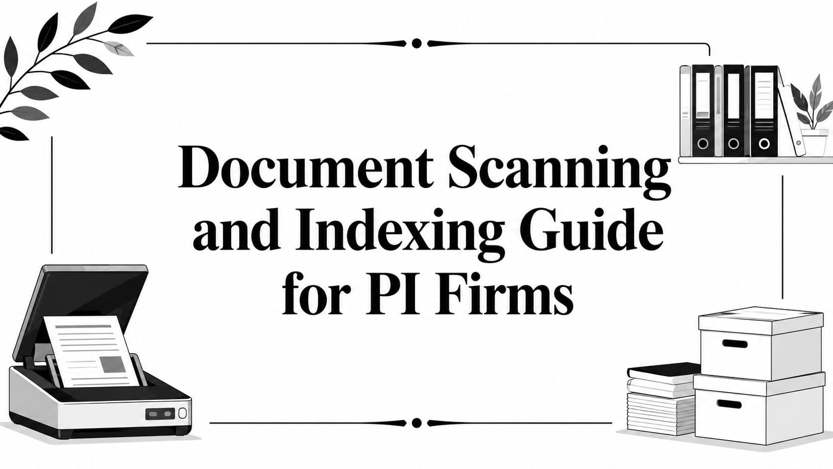 Document Scanning and Indexing Guide for PI Firms