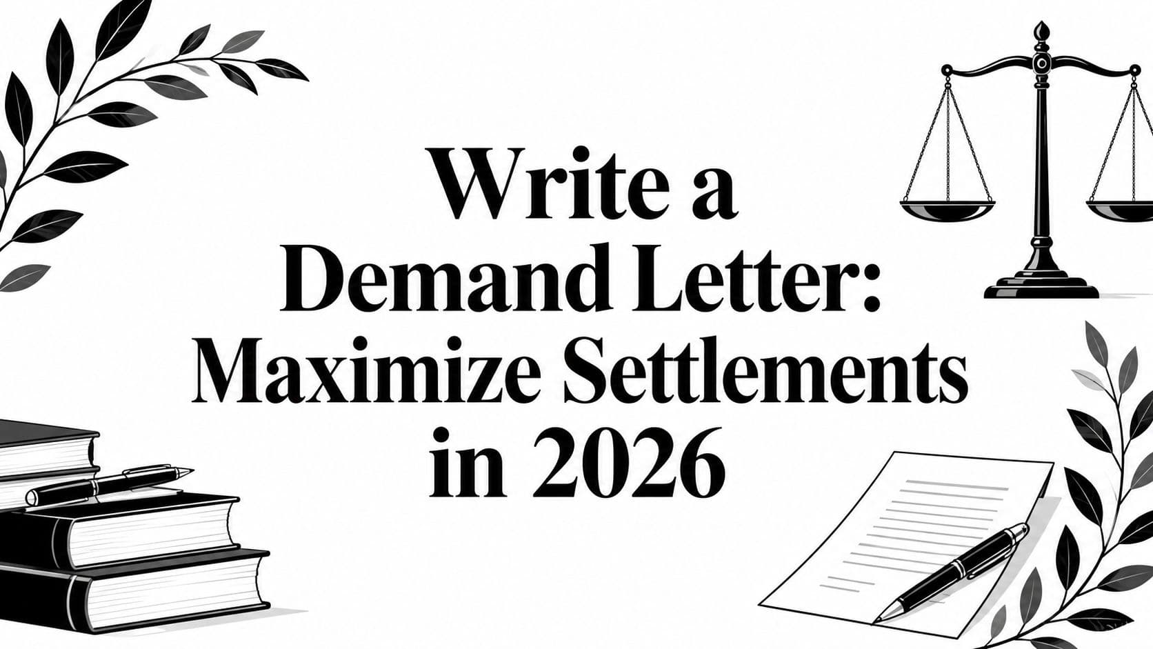 Write a Demand Letter: Maximize Settlements in 2026