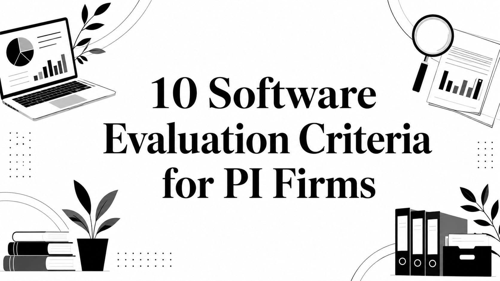 10 Software Evaluation Criteria for PI Firms