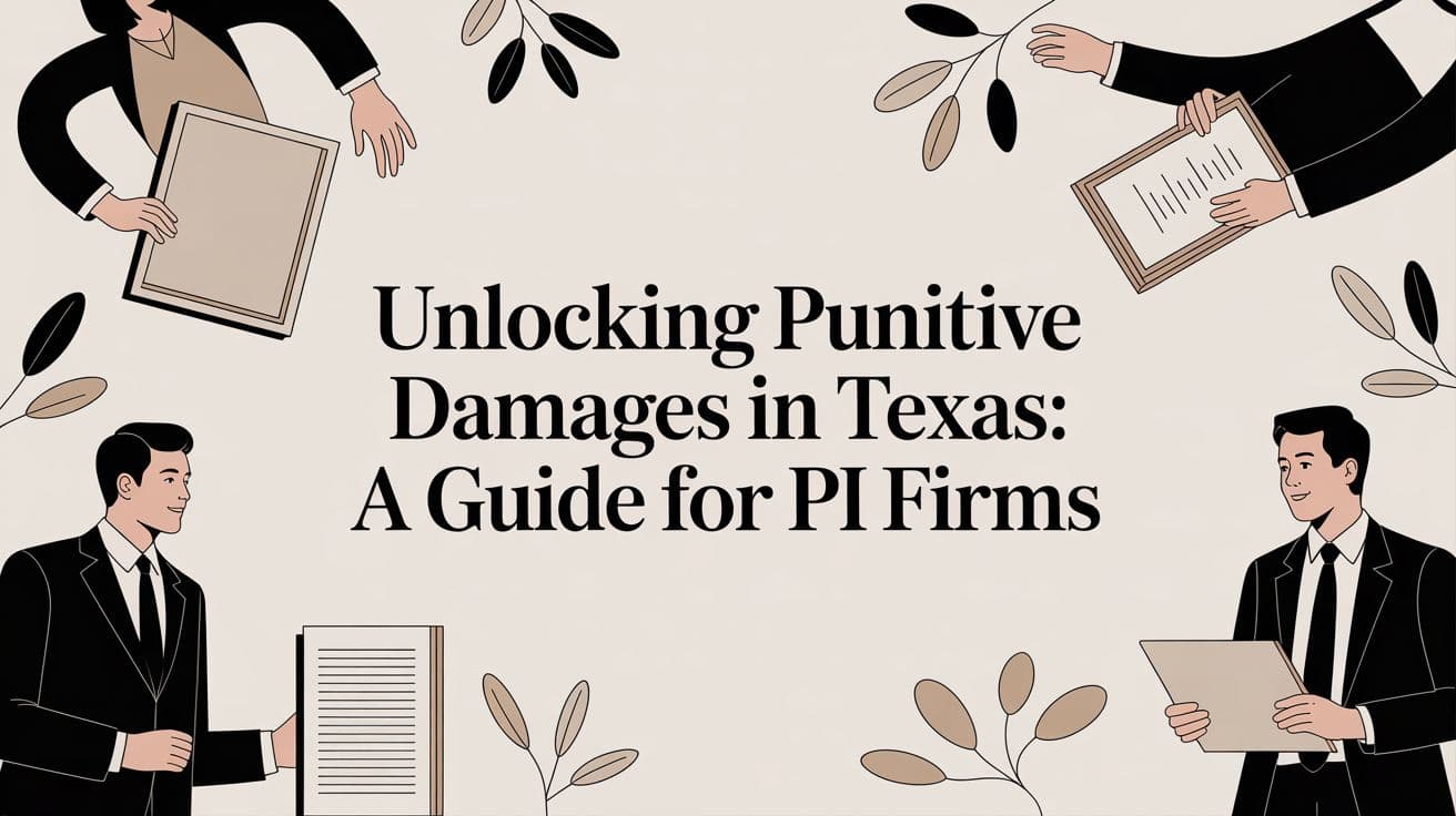 Unlocking Punitive Damages in Texas A Guide for PI Firms