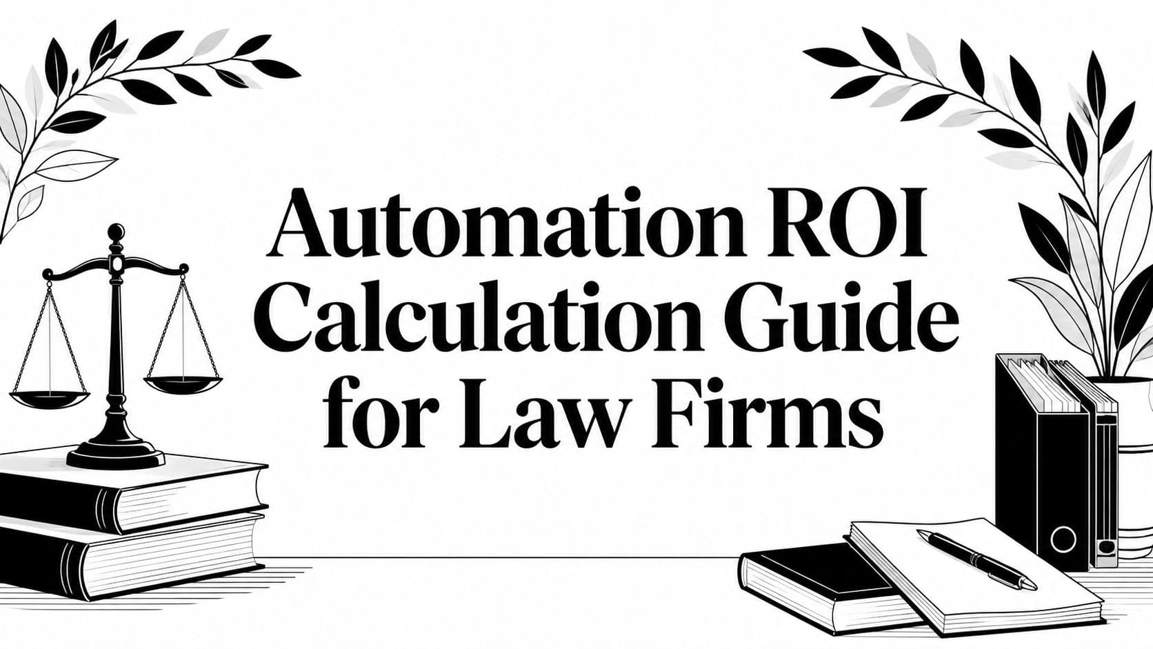 Automation ROI Calculation Guide for Law Firms