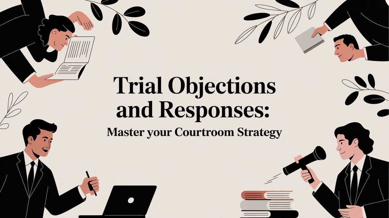 Trial Objections and Responses: Master Your Courtroom Strategy