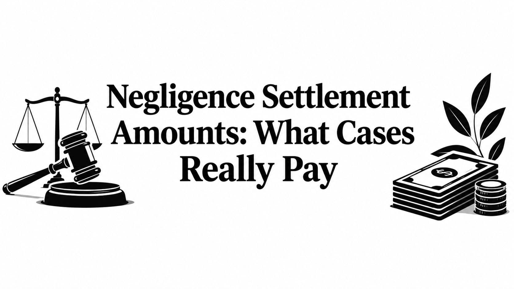 Negligence Settlement Amounts: What Cases Really Pay