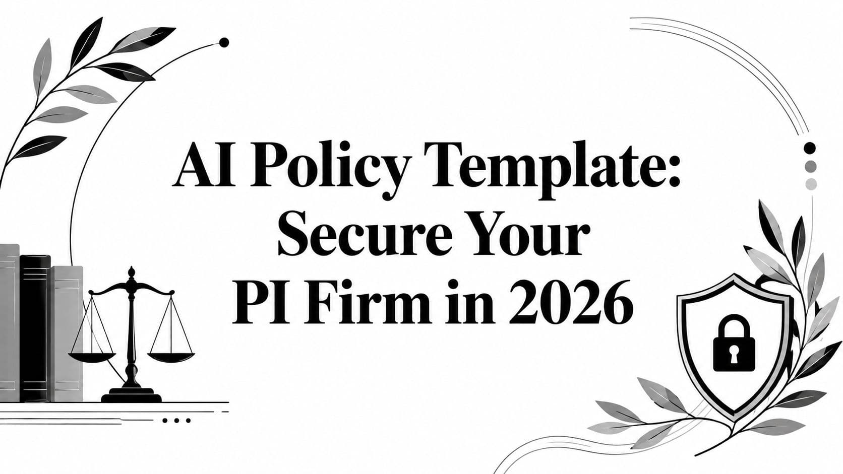 AI Policy Template: Secure Your PI Firm in 2026