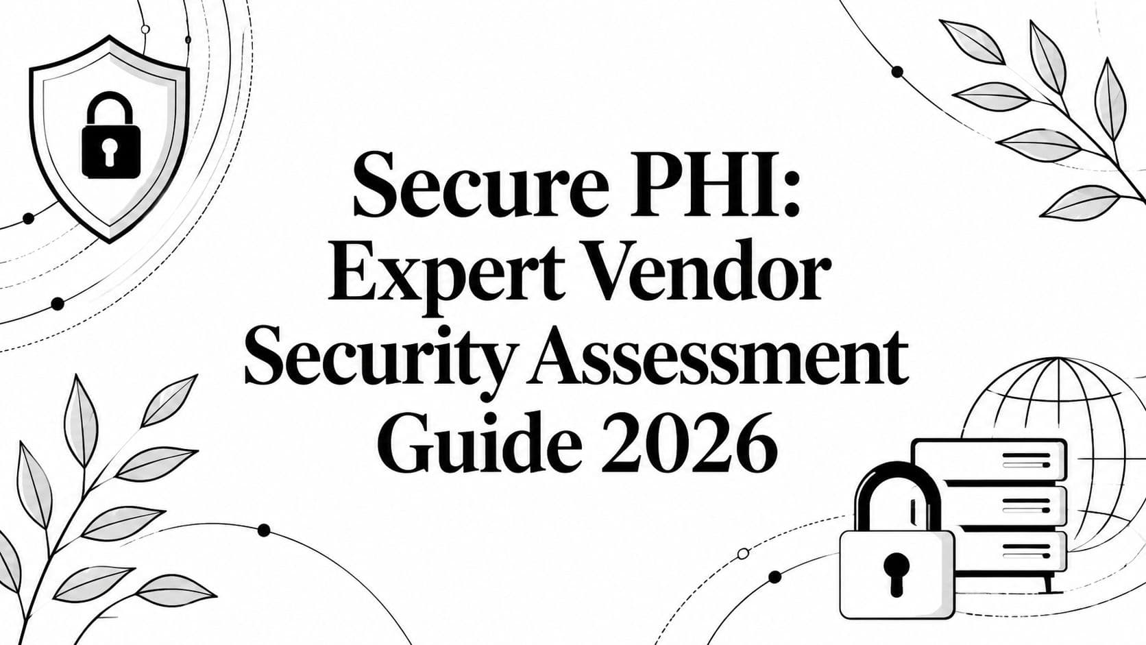 Secure PHI: Expert Vendor Security Assessment Guide 2026