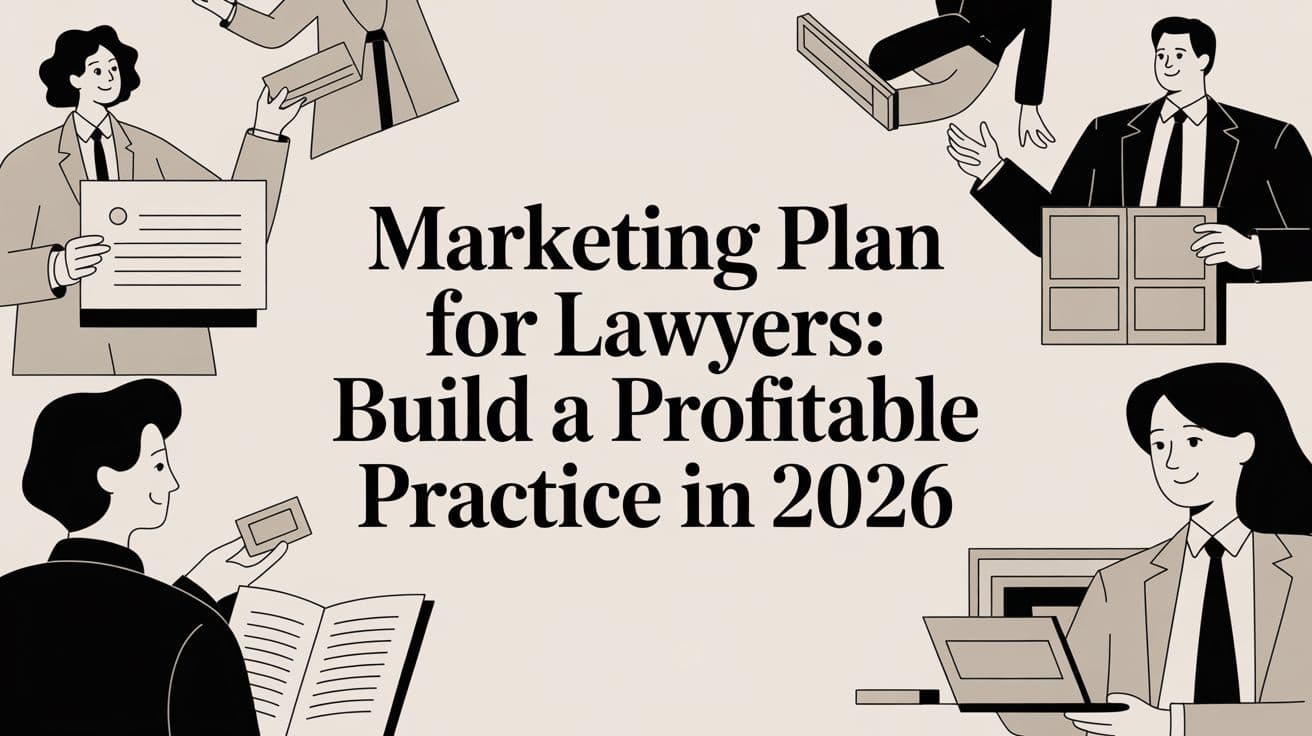 Marketing plan for lawyers: Build a profitable practice in 2026