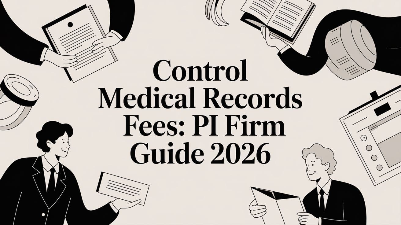 Control Medical Records Fees: PI Firm Guide 2026