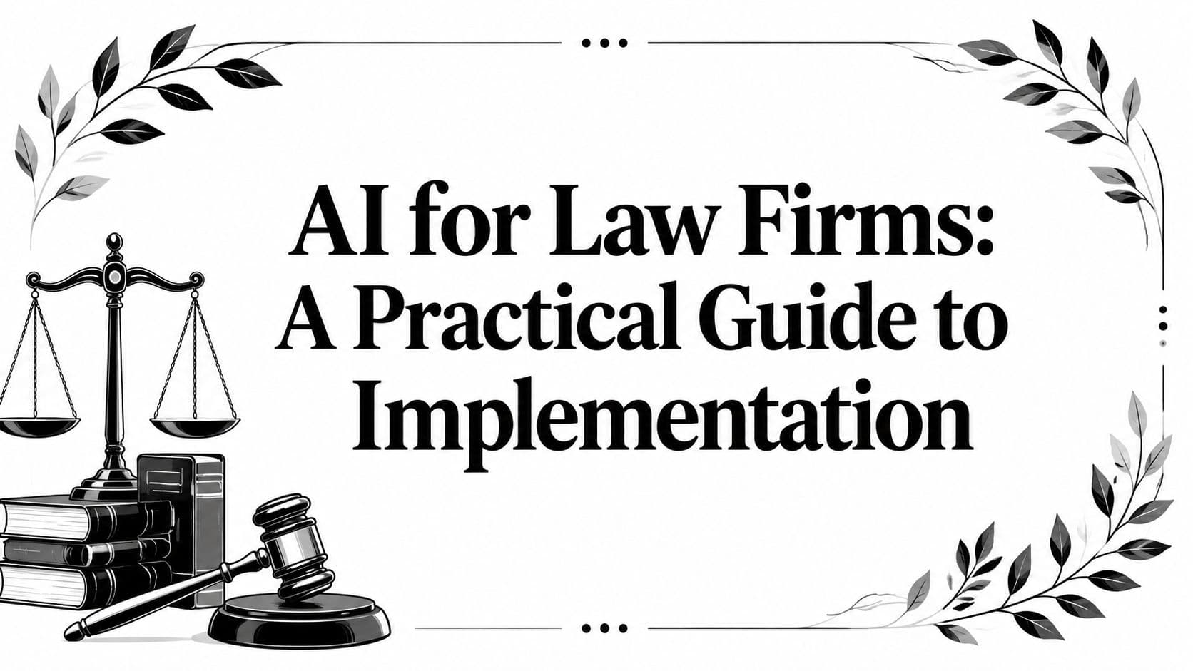 AI for Law Firms: A Practical Guide to Implementation