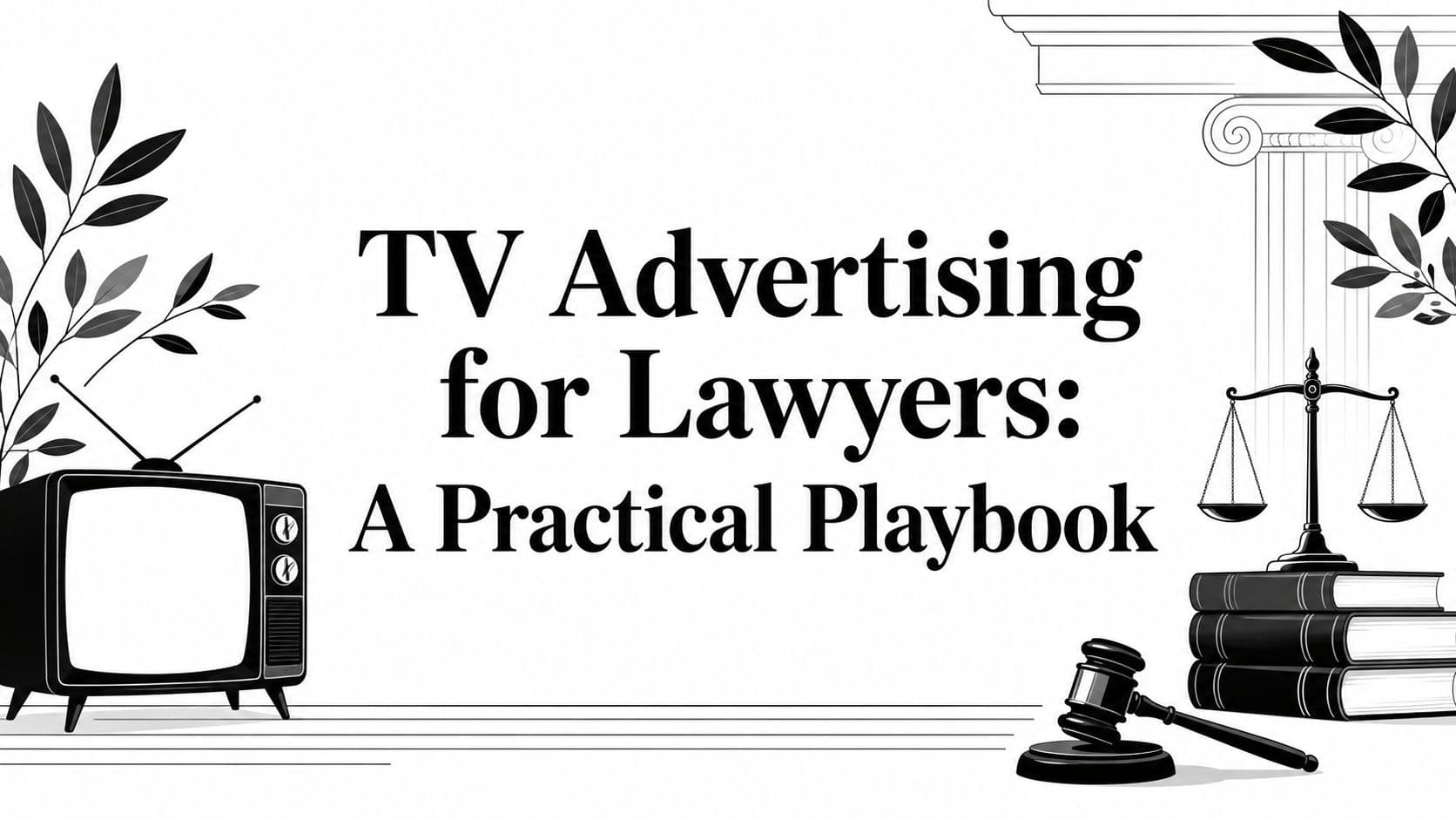 TV Advertising for Lawyers: A Practical Playbook