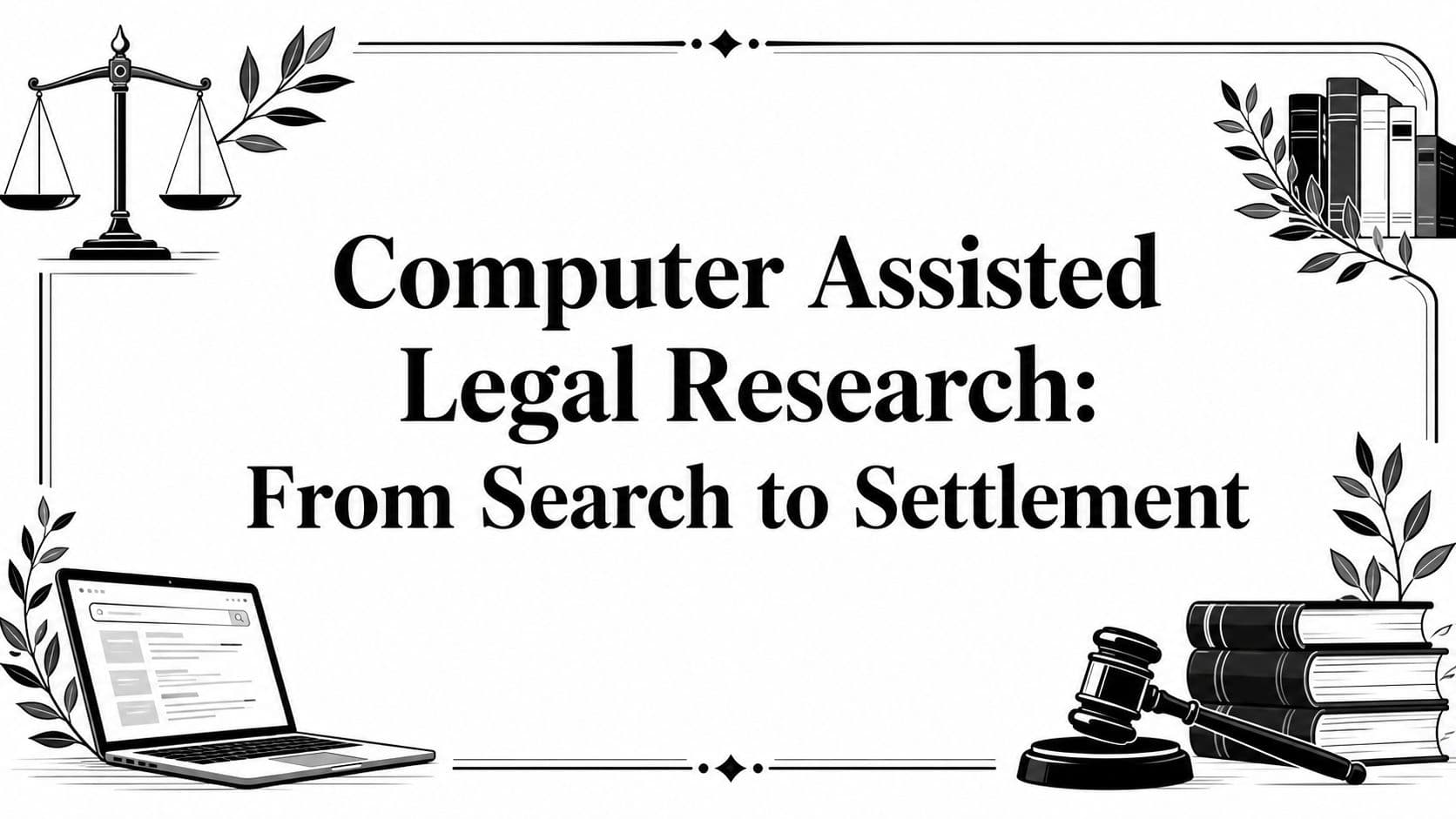 Computer Assisted Legal Research: From Search to Settlement