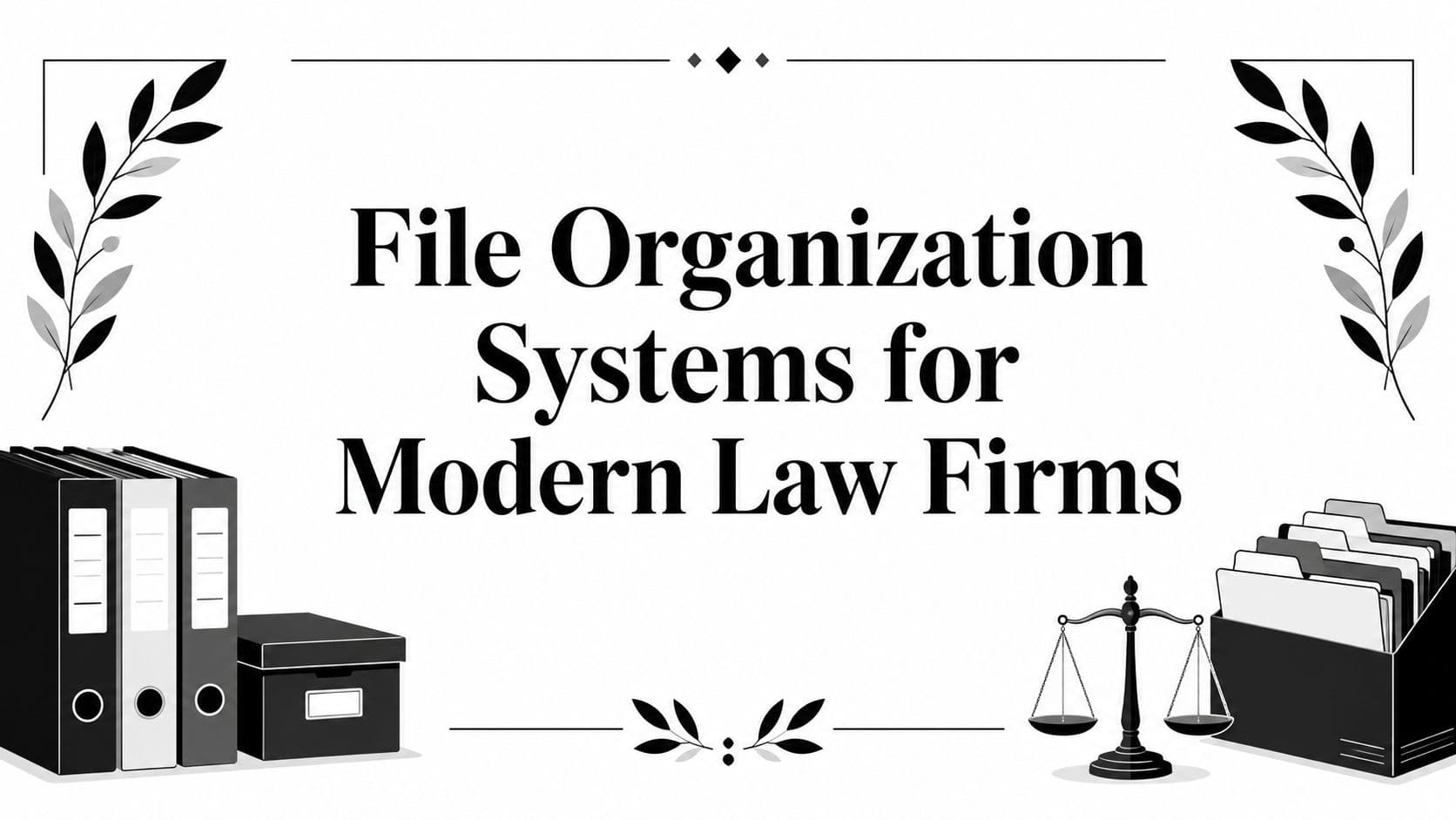 File Organization Systems for Modern Law Firms