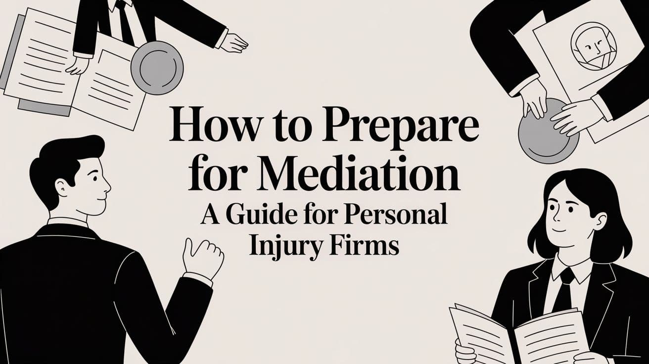 How to Prepare for Mediation A Guide for Personal Injury Firms