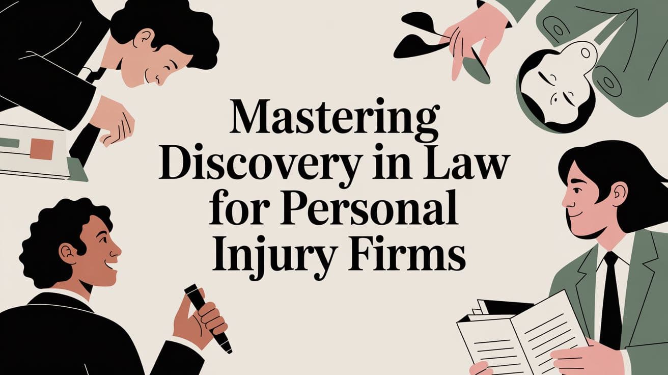 Mastering Discovery in Law for Personal Injury Firms