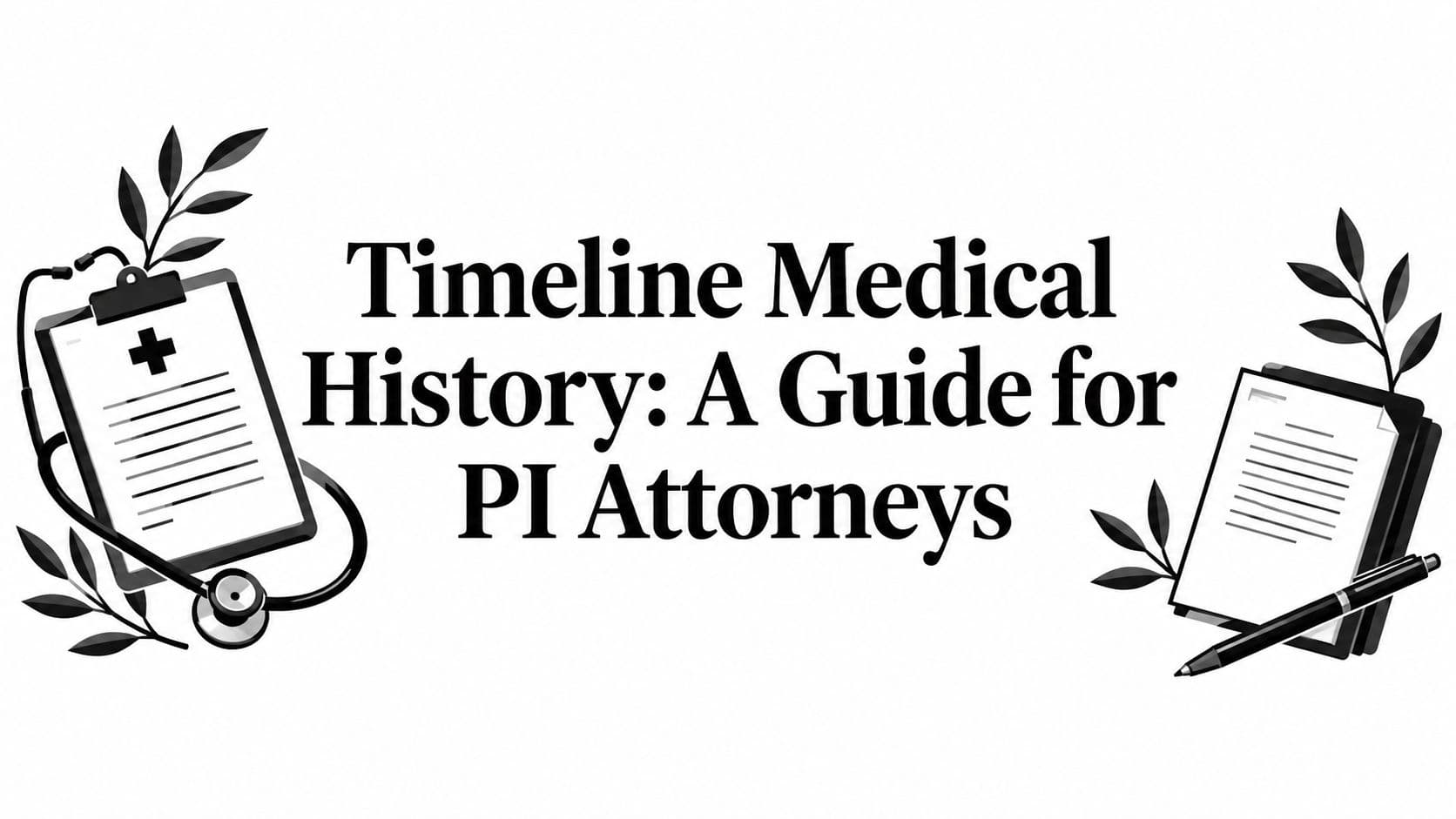 Timeline Medical History: A Guide for PI Attorneys