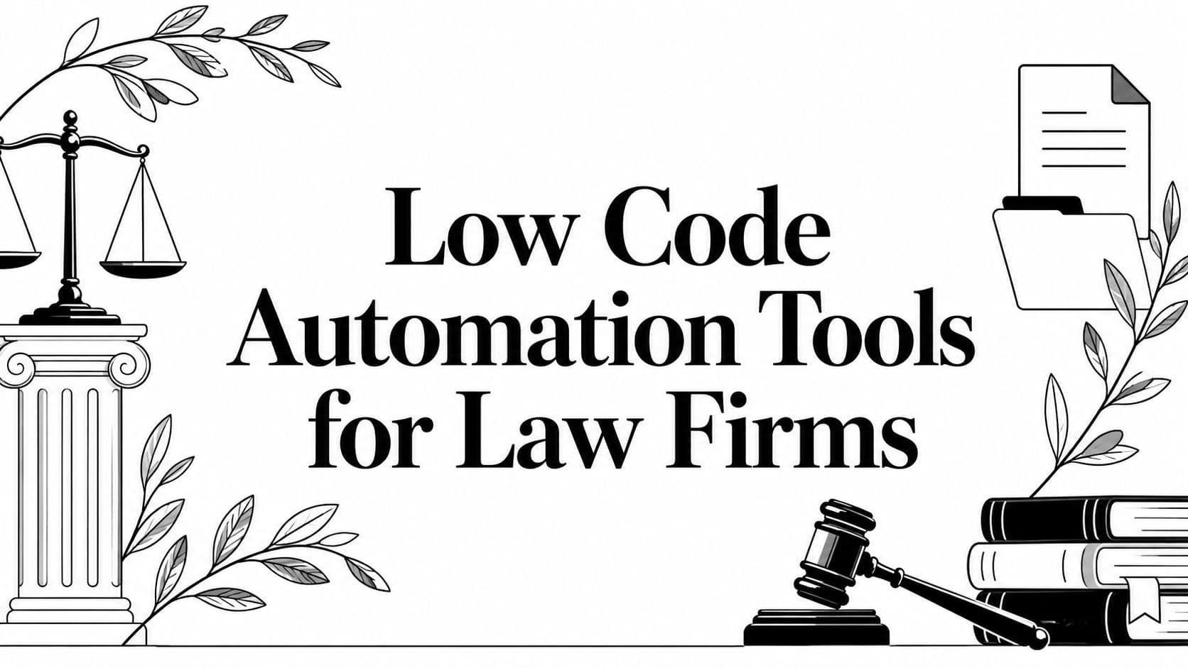 Low Code Automation Tools for Law Firms