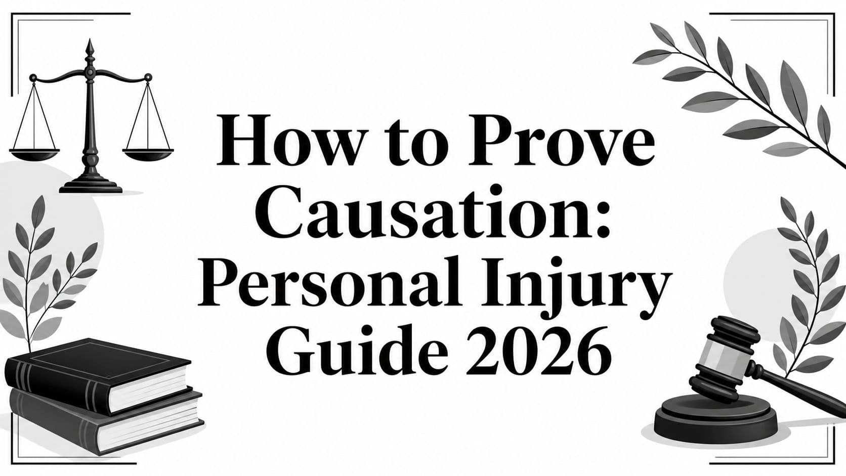 How to Prove Causation: Personal Injury Guide 2026