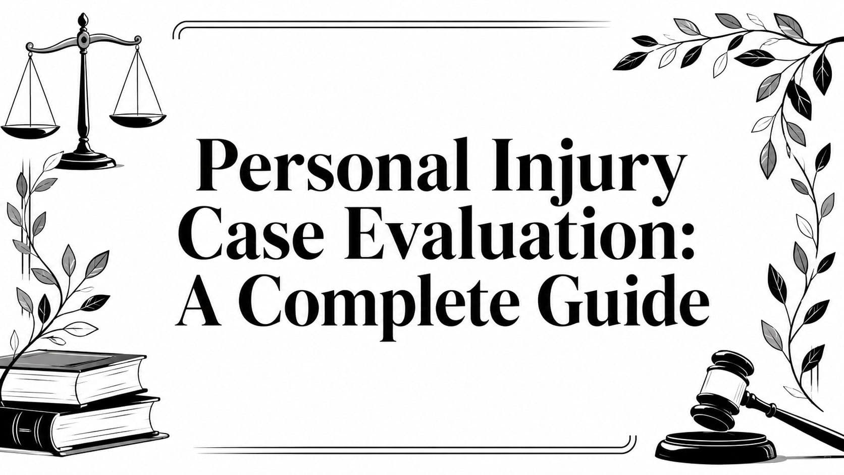 Personal Injury Case Evaluation: A Complete Guide