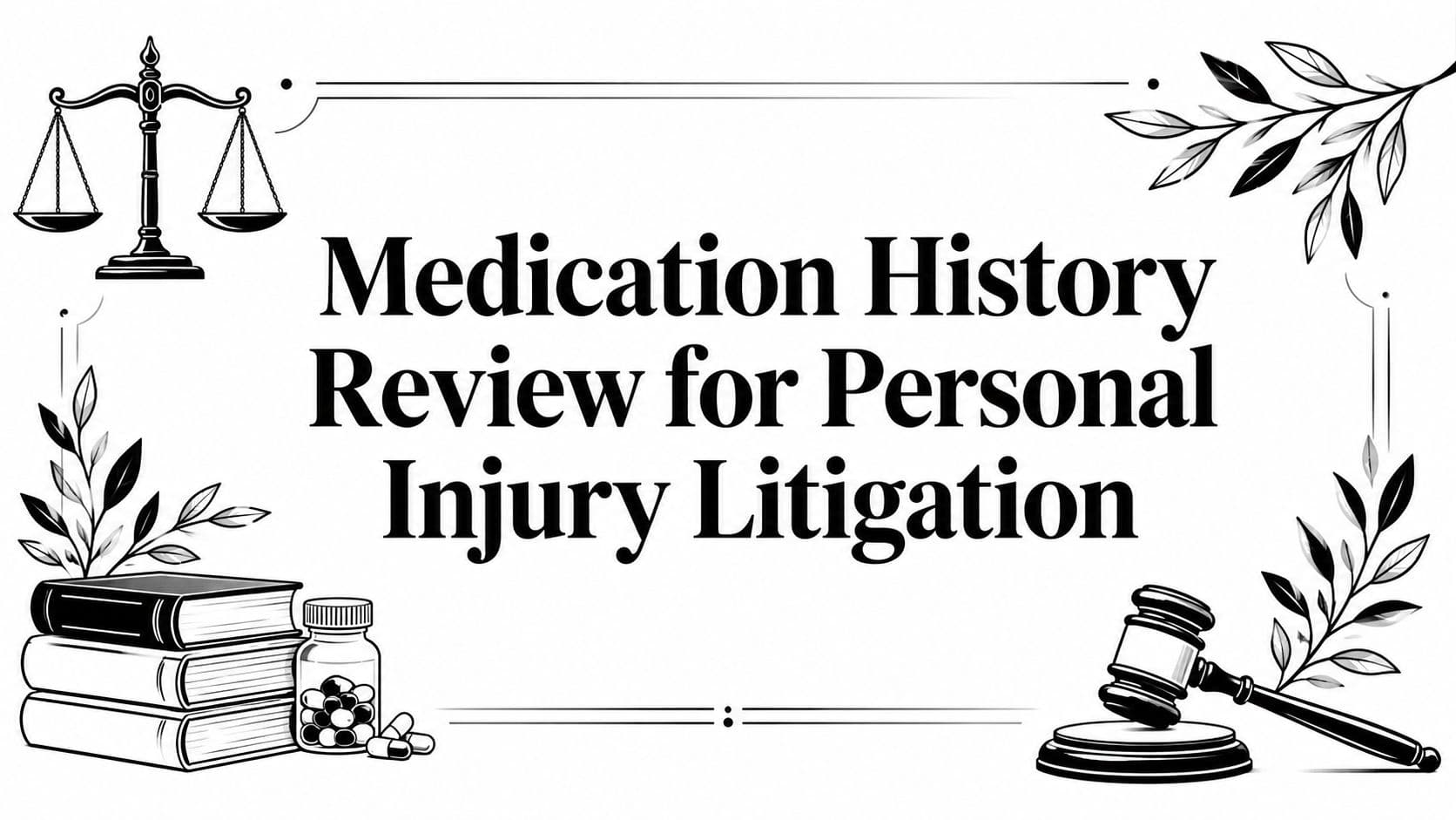 Medication History Review for Personal Injury Litigation
