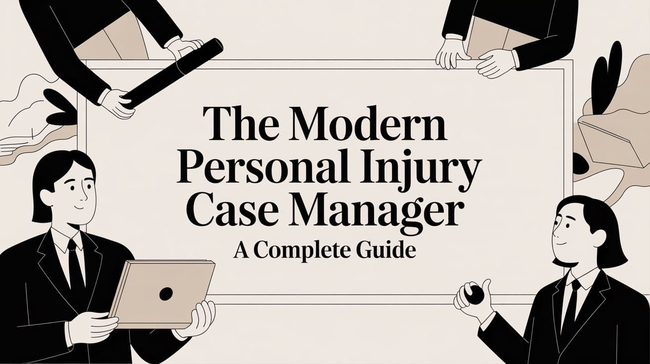 The Modern Personal Injury Case Manager A Complete Guide