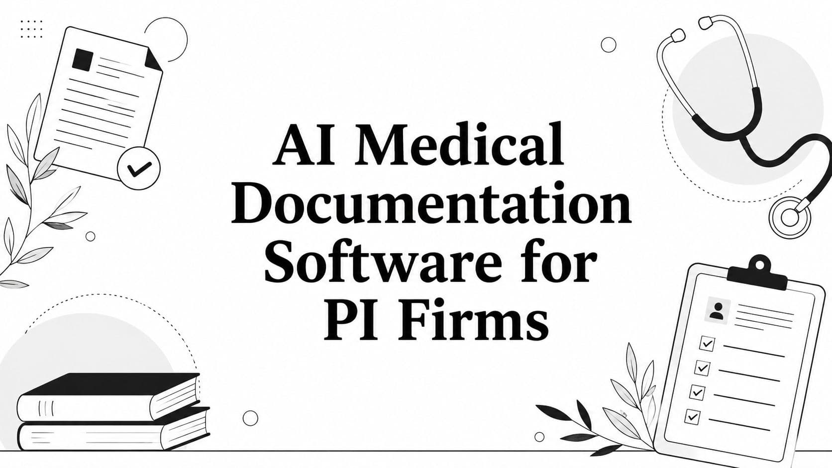 AI Medical Documentation Software for PI Firms