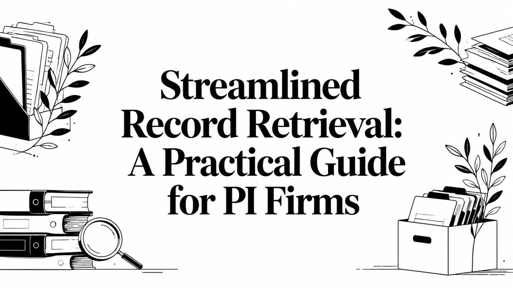 Streamlined Record Retrieval: A Practical Guide for PI Firms